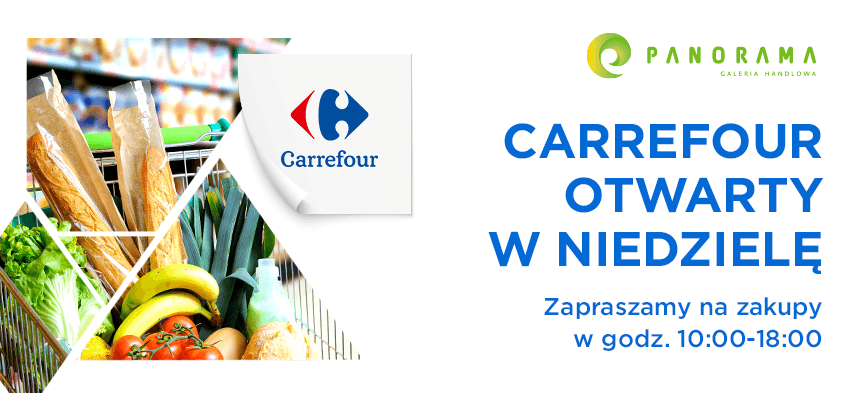 Carrefour czynny w każdą niedzielę!